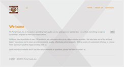 Desktop Screenshot of mtperryfoods.com